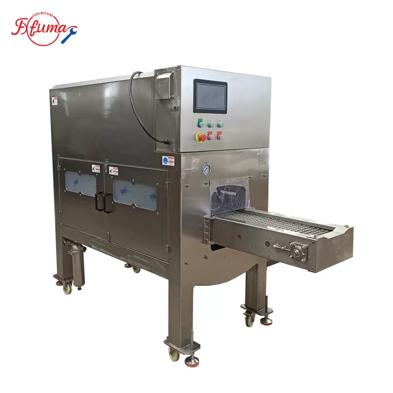 High pressure water fish scaler machine