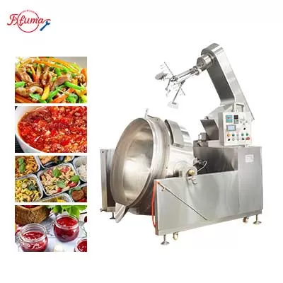 500L Gas/Electric Heating Jacketed Kettle Cooking Machine 500L Gas/Electric Heating Jacketed Kettle Cooking Machine