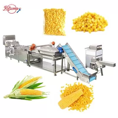 Small Scale Fresh Sweet Corn Kernel Thresher Blancher Dewater Machine Small Scale Fresh Sweet Corn Kernel Thresher Blancher Dewater Machine