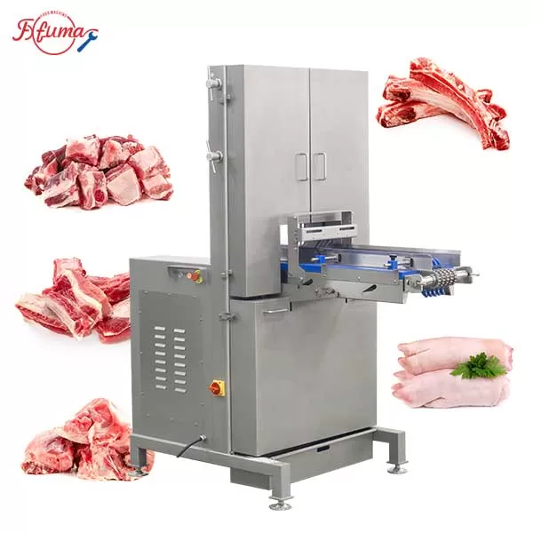 4-Saw Automatic Pork Chop Cutting Machine for Strip & Cube 4-Saw Automatic Pork Chop Cutting Machine for Strip & Cube