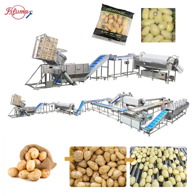 Customized Potato Washing Pre-Processing Line for Wholesale Sales Customized Potato Washing Pre-Processing Line for Wholesale Sales